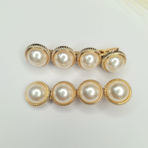 Grampo de cabelo pérolas